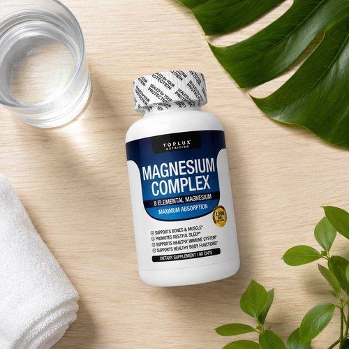 Magnesio Suplemento 8 Elemental 1000mg