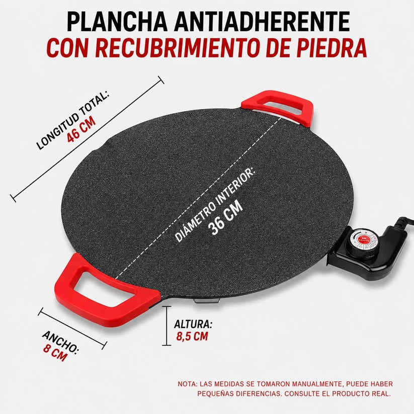 Plancha Grill Premium™ – Más sabor, menos complicaciones 🍳